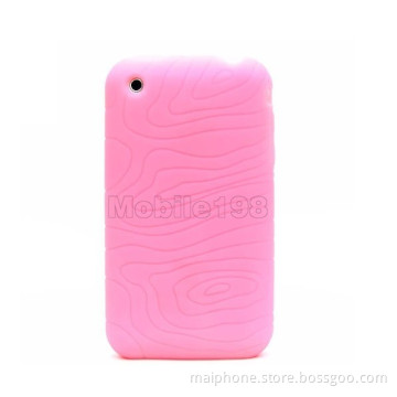Pure Color Transparent TPU Case for iPhone 5 4 4S – White